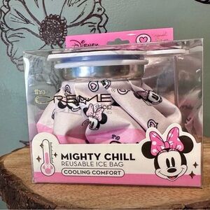 Disney Minnie Mouse Reusable Ice Bag - Pink, White & Silver